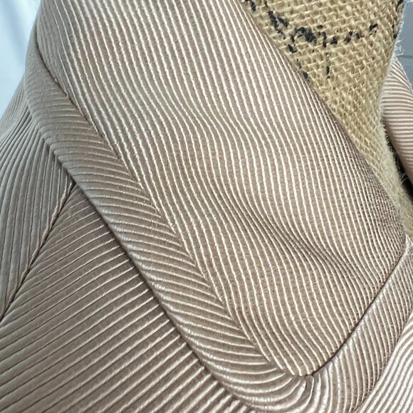 Talbots Tan Blazer Jacket Size 4 Petite Talbots Double Breasted - Picture 14 of 15